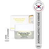 Muldream Brightening Glow Facial Cream Aha ve C Vitamin Kore 50 ml Canlandırıcı Aydınlatıcı Nemlendirici Krem