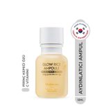 Muldream Glow Rice Ampoule Aydınlatıcı Onarıcı Ampul Hassas Kuru Cilt Kore 55 ml Pirinç Kepeği Suyu
