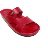 Mulex 10952-24 Anatomik Trend Fashion Kadın Terlik - Kırmızı