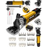 Müller 9000 W Koyun Keçi Kırkım Makinesi Metal Şanzıman ile Profesyonel Kullanıma Uygun Dayanıklı Yapı
