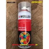 Muller Akrilik Parlak Kırmızı Sprey Boya Tampon Oto Boyası 400Ml