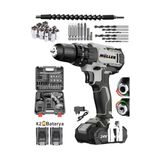 Müller Germany V-Power 2400 Darbeli XR Li-Ion Çift Akülü Şarjlı Vidalama Matkap