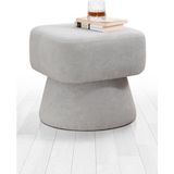 Mullin Puf Gri - Yükseklik: 42cm Genişlik: 45cm Derinlik: 45cm