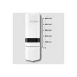 Mulpex 480 ml Beyaz Duvara Monte Sıvı Sabun Dispenseri | Premium Kalite ABS Gövde, Anahtarlı