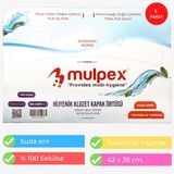 Mulpex Hijyenik Klozet Kapak Örtüsü 5 Pkt. : 1250 Adet (%100 Selüloz)