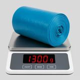 Mulpex Jumbo Boy Mavi Çöp Torbası 80x110 cm – 1 Rulo (1300 g ±%2) Dayanıklı ve Kalın, Ağır Hizmet Geri Dönüşüm