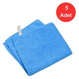 Mulpex Mikrofiber Genel Temizlik Bezi Mavi 40X40 cm. - 5 Adet