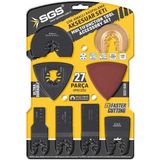 Multi- 27 Parça Kesici ve Raspalama Aksesuar Seti, Model SGS1880 - standart