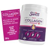Multi Collagen Powder – 10.000 mg Hidrolize Kolajen Tip 1, 2, 3 – C Vitamini, Biotin ve Hyaluronik Asit Destekli – Berberin ve Glutatyon İlaveli – 330 g Toz Form