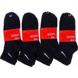 Multi Çorap Multiçorap 6 Çift Tik Desenli Esnek Erkek Kadın Unisex Siyah Pamuklu Kolej Çorabı - 37 - 43