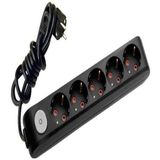 Multi-Let 5li Anahtar Topraklı Ç.k 2mt Kablo Priz