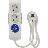 Multi-Let Üçlü Priz Topraklı Kablolu Çocuk Korumalı 1 mt