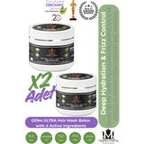 Multi Natural 2`li Set Yıpranmış Saçlar için Yoğun Bakım Multi-Repair Yıpranma Karşıtı Uzatma ,Işıltı,Güç ve Canlılık Hissi Saç Maskesi 4 Güçlü Etki 2x 300 ml