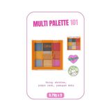 Multi Palette Eyeshadow Mat Ve Işıltılı Toz Göz Farı Paleti - 101 Colors On Fire