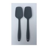 Multiamo Isıya Dayanıklı Silikon Gri Spatula 2 Adet