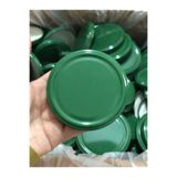 Multiamo Metal 82 Mm Yeşil 100 Adet Konserve Kavanoz Kapağı Silikonlu Yeşil