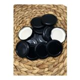Multiamo Metal Siyah Konserve Kavanoz Kapağı 63 Mm - 50 Adet