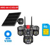 Multibox Mbg-66-G Solar Ptz Güvenlik Kamerası - Siyah