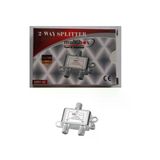 Multibox S21-02 1/2 Yollu Kablo Tv Sinyal Ayırıcı Splitter - 5-1000 Mhz Frekans Bölücü Çoklayıcı