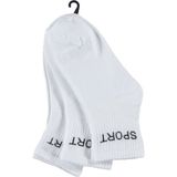 Multiçorap 6 Çift Esnek Erkek Kadın Unisex Beyaz Pamuklu Kolej Çorabı