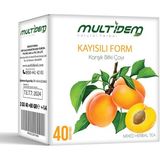 Multidem Kaysılı Bitkisel Form Çayı Bardak Poşet 3'lü 40'lı 2g*40*3 - Bitki Çayı