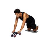 Multiflexpro Ab Wheel Roller Fitness Karın Kası Aleti 4 Tekerlek Tekerleği Düşük Gürültülü Karın Egzersizi
