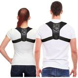 Multiflexpro Dik Duruş Durma Korsesi Kadın Erkek Kamburluk Önleyici Sırt Destek Kemeri Dik Duruş Korsesi - Siyah - Standart