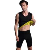 MultiFlexPro Erkek Siyah Termal Neopren Terletme Atleti Erkek Atlet