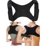 Multiflexpro Kamburluk Önleyici Spor Dik Duruş Korsesi Bel Omuz Sırt Kemeri Aparatı - Siyah - Standart