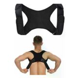 MultiFlexPro MLTYDND Dik Duruş Korsesi Kamburluk Önleyici Sırt Unisex Siyah Medikal Korse Ortopedik Korse