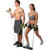 Multiflexpro Siyah Egzersiz Spor Aleti Tekerlekli Lastikli Karın - Beyaz