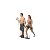 Multiflexpro Siyah Egzersiz Spor Aleti Tekerlekli Lastikli Karın