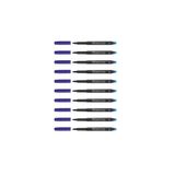 Multimark 1525 Permanent Asetat Kalemi 1.0 Mm (M) Mavi 10`Lu Kutu