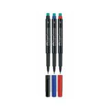 Multimark Permanent Asetat Kalemi S 3Lü Set