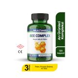 Multimed Bee Complex – Arı Sütü & Polen & Propolis ile Güçlü Bağışıklık Desteği – 120 Kapsül