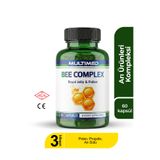 Multimed Bee Complex – Arı Sütü & Polen & Propolis ile Güçlü Bağışıklık Desteği – 60 Kapsül