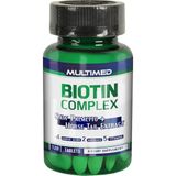 Multimed Biotin Kompleksi – Saç Dökülmesine Karşı Destek + Güçlü Keratin Etkisi – 120 Tablet