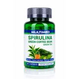 Multimed Spirulina Complex – Spirulina, Yeşil Kahve Çekirdeği, Berberin, Kırmızı Biber & Yeşil Çay Ekstresi