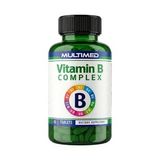 Multimed Vitamin B Complex 60 Tablet, B1, B2, B3, B5, B6, B12, Folik Asit, Biotin, Kolin, İnositol