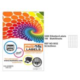 Multiofis 5032 15.04.586.011 52.5x35 mm Laser Etiket