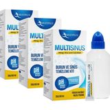 Multiplus Burun ve Sinüs Temizleme Kiti 20 Saşe x 3 Kutu 60 Saşe pH Dengeleyici Özellikli