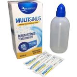 Multiplus Multi Rinse Burun ve Sinüs Temizleme Kiti 20x40 ml Yüksek Hacimli Nazal Yıkama