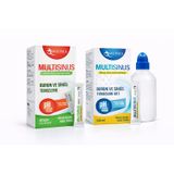 Multiplus Multisinus Yüksek Hacimli Burun ve Sinüs Temizleme Kiti, 240 ml, 48 Adet Yedek Saşe
