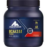 Multipower Kiraz Aromalı BCAA Powder 400 gr 2:1:1 Oranında Aminoasit İçeren Sporcu Besini