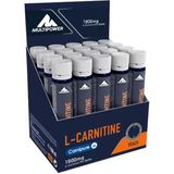 Multipower L-Carnitine Liquid Forte 1800 mg 20 Adet Şeftali Aromalı Sıvı Formda Yetişkinler İçin
