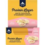 Multipower Layer Protein Bar 18*50 gr - White Chocolate Strawberry - Aromasız