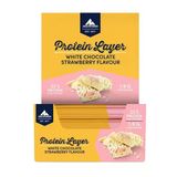 Multipower Layer Protein Bar 18*50 Gr - White Chocolate Strawberry
