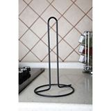 MultiStore Metal Kağıt Havluluk Dik Havlu Peçetelik Standart ve Büyük Boy Rulo Uyumlu - Siyah