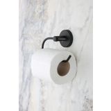 MultiStore-Siyah Açık Tuvalet Kağıtlığı Wc Kağıtlık Tuvalet Kağıdı Askısı