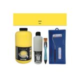 Multisurface H-009 Sarı 2Lt Ultimate Parlak Vernik 500Ml Saten Rulo Set